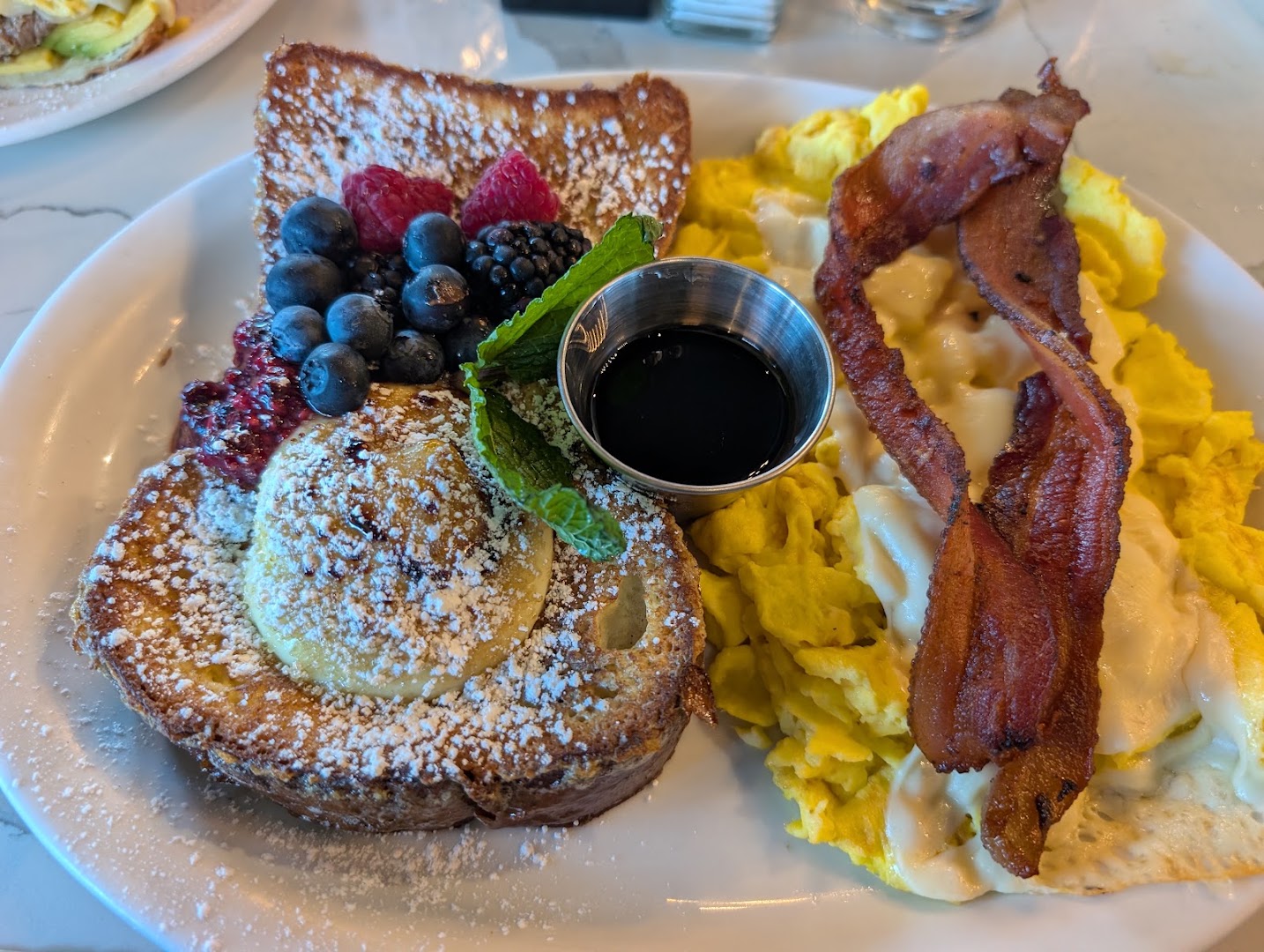 Bistro Café &mdash; a dish as served
