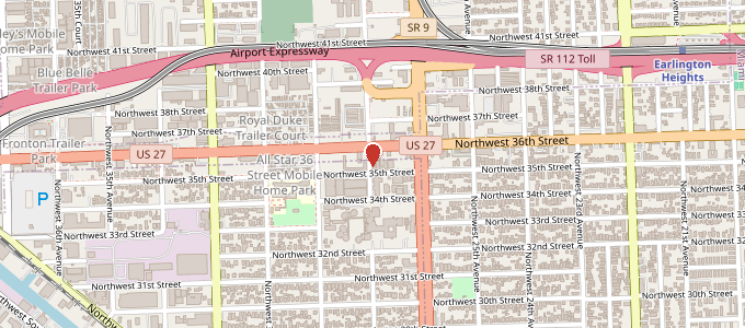 Map to Euro American Classics & Body Shop