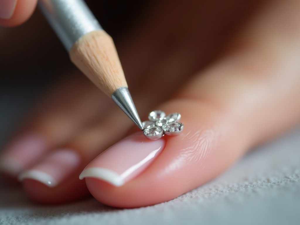Rhinestone accent (per nail)