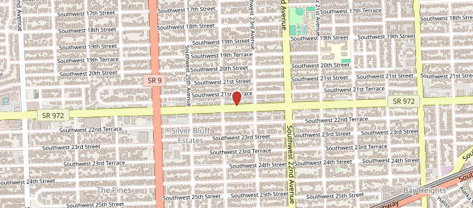 Map to Maria's Greek Restaurant