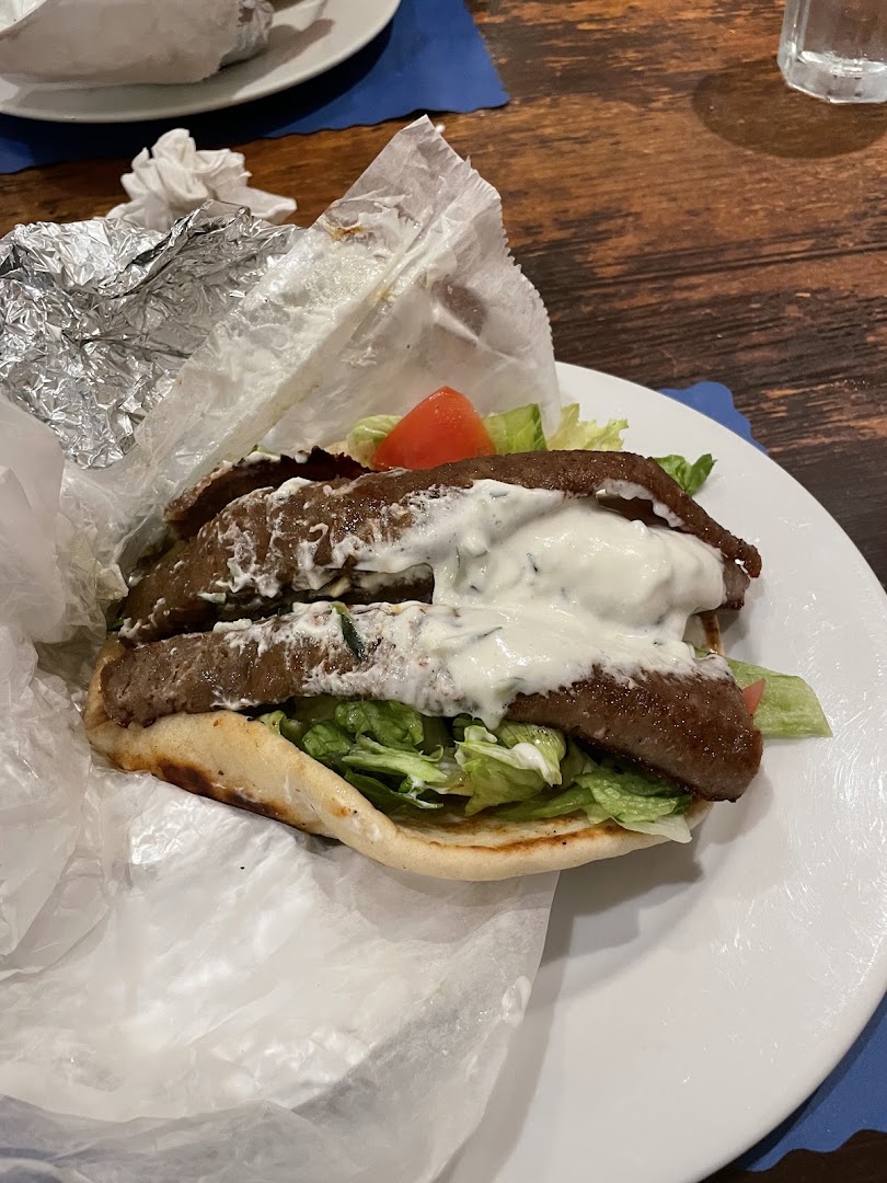 Maria's Greek Restaurant &mdash; a dish as served