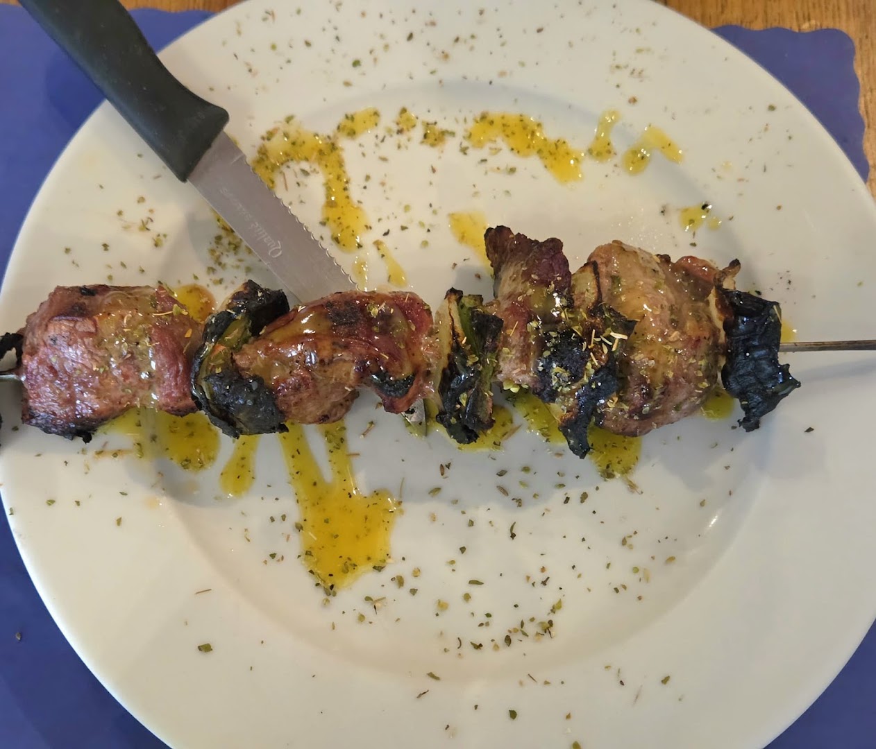 Maria's Greek Restaurant &mdash; a dish as served