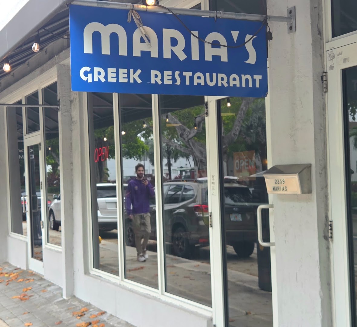 Maria's Greek Restaurant &mdash; storefront