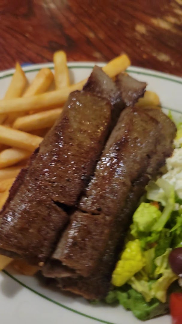 Maria's Greek Restaurant &mdash; a dish as served