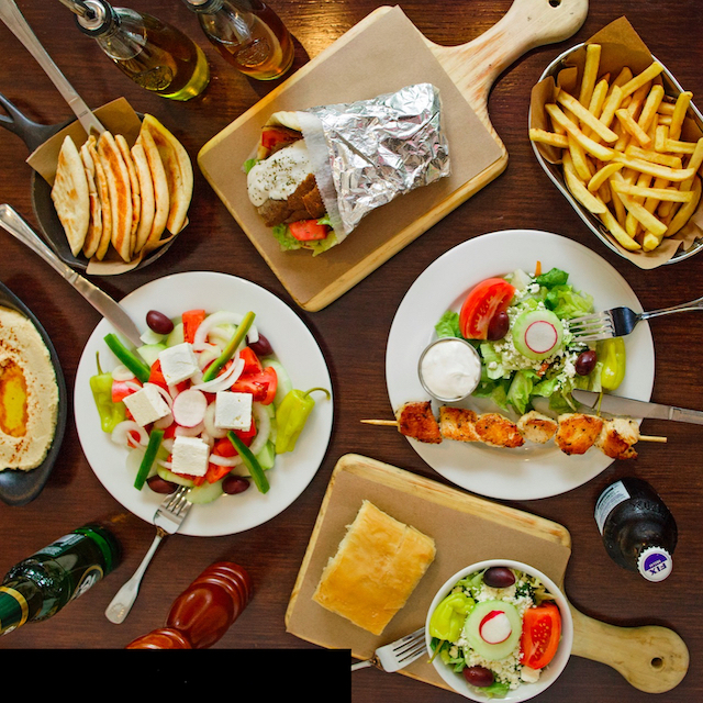 Maria's Greek Restaurant &mdash; a dish as served
