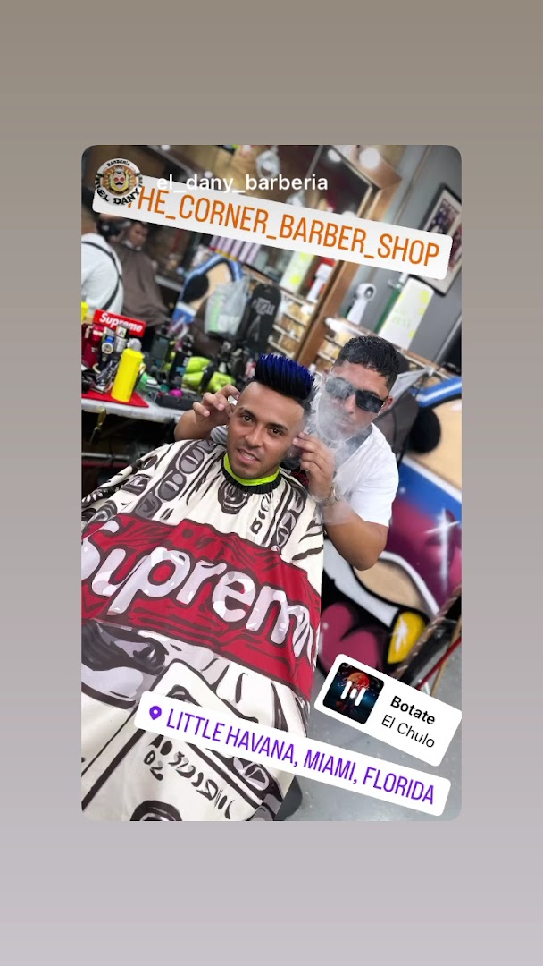 The Corner Barbershop &mdash; the room