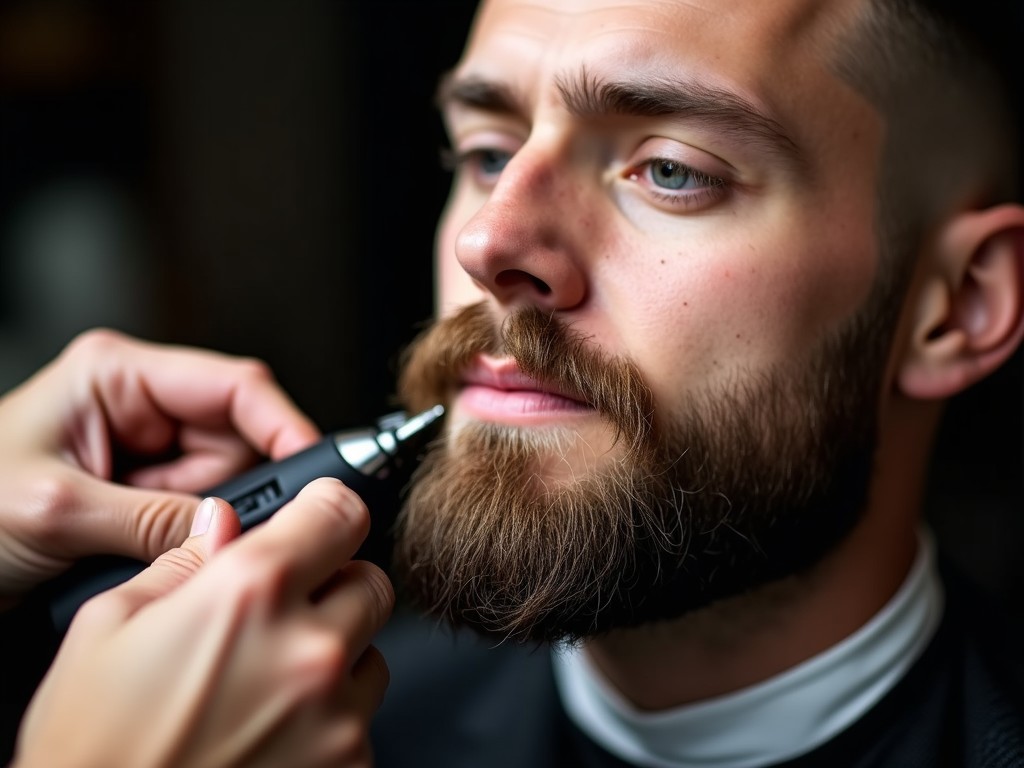 Beard sculpt and line-up